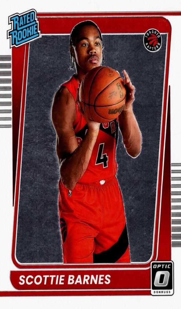 2021 Donruss Optic Basketball Scottie Barnes #186 SGC 10
