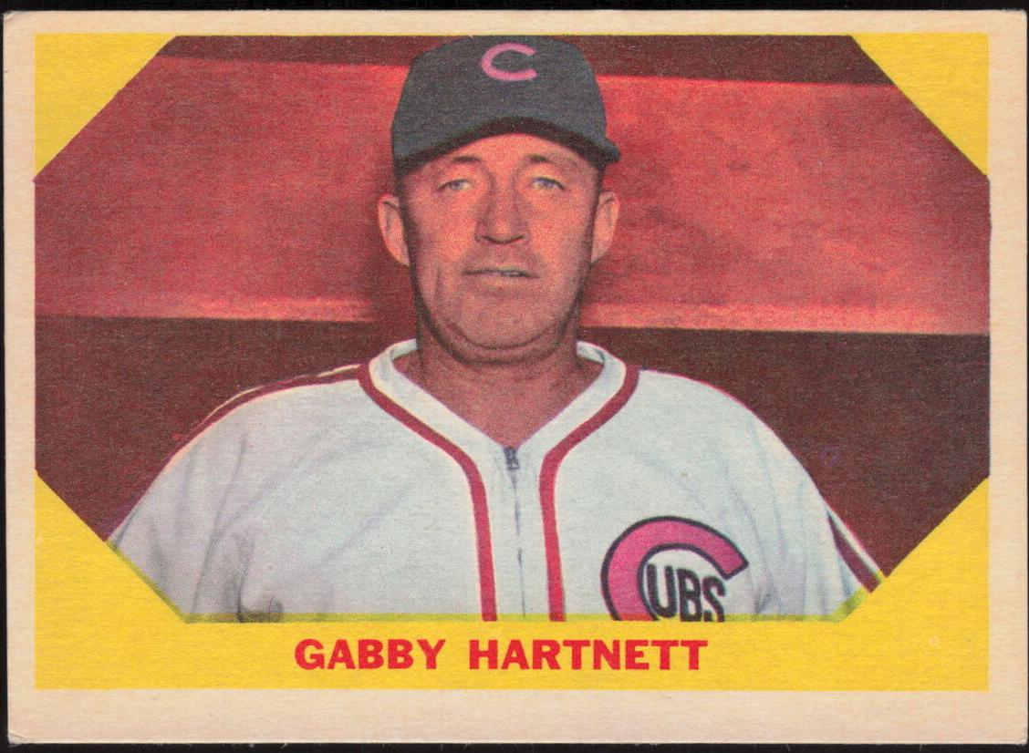 1960 Fleer Baseball Greats Baseball Gabby Hartnett #29