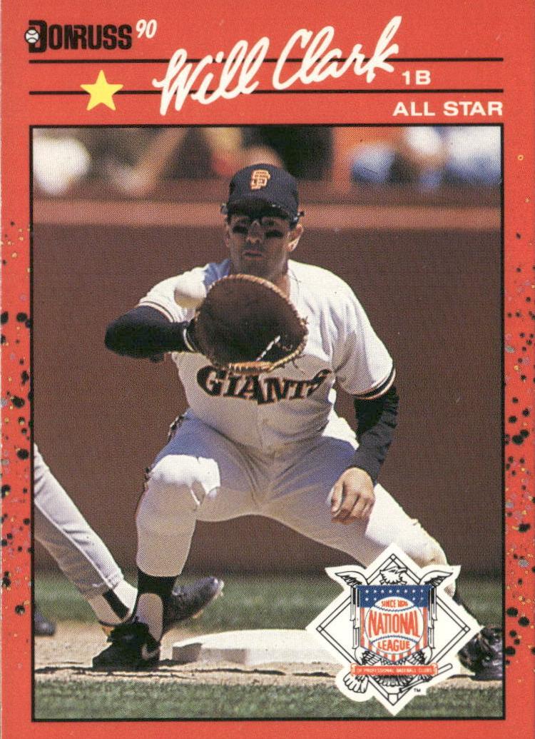 1990 Donruss Baseball Will Clark #707 PSA 10