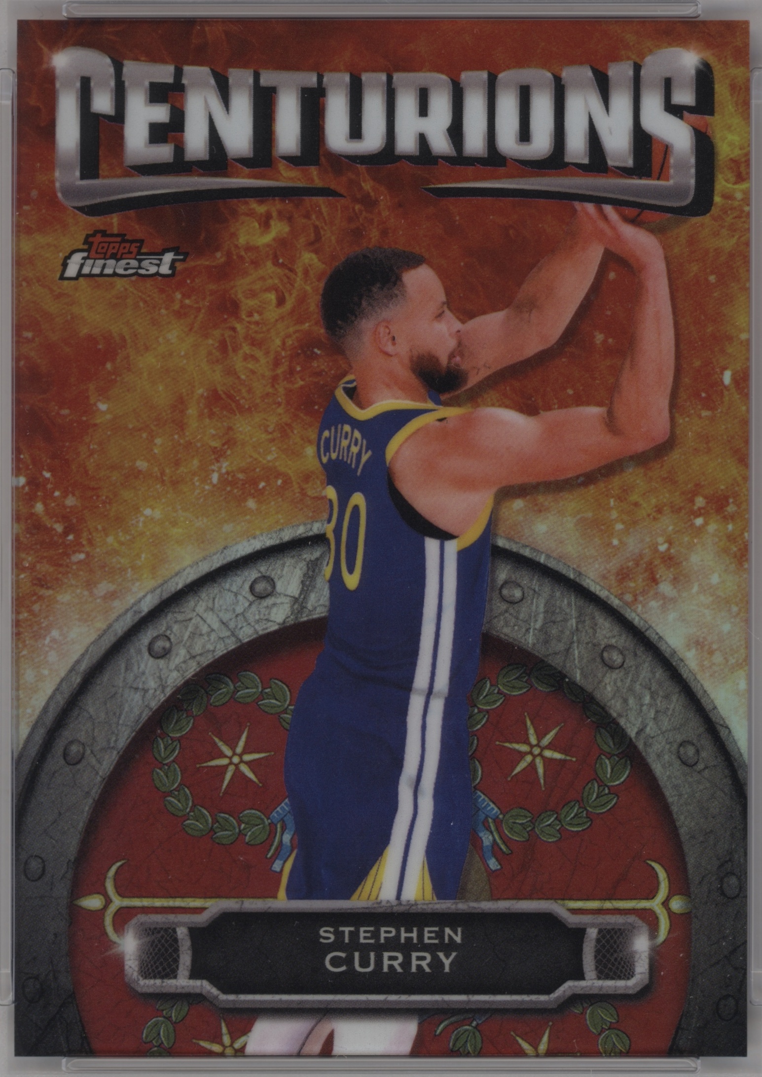 2024 Topps Finest Basketball Stephen Curry #C-2 PSA 9