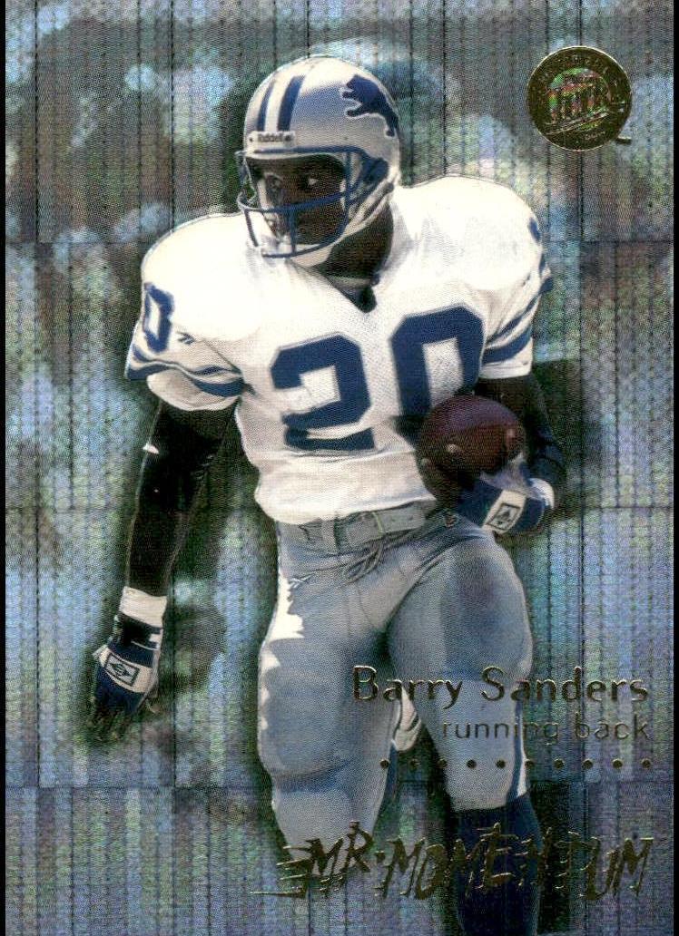 1996 Fleer Ultra Football Barry Sanders #13
