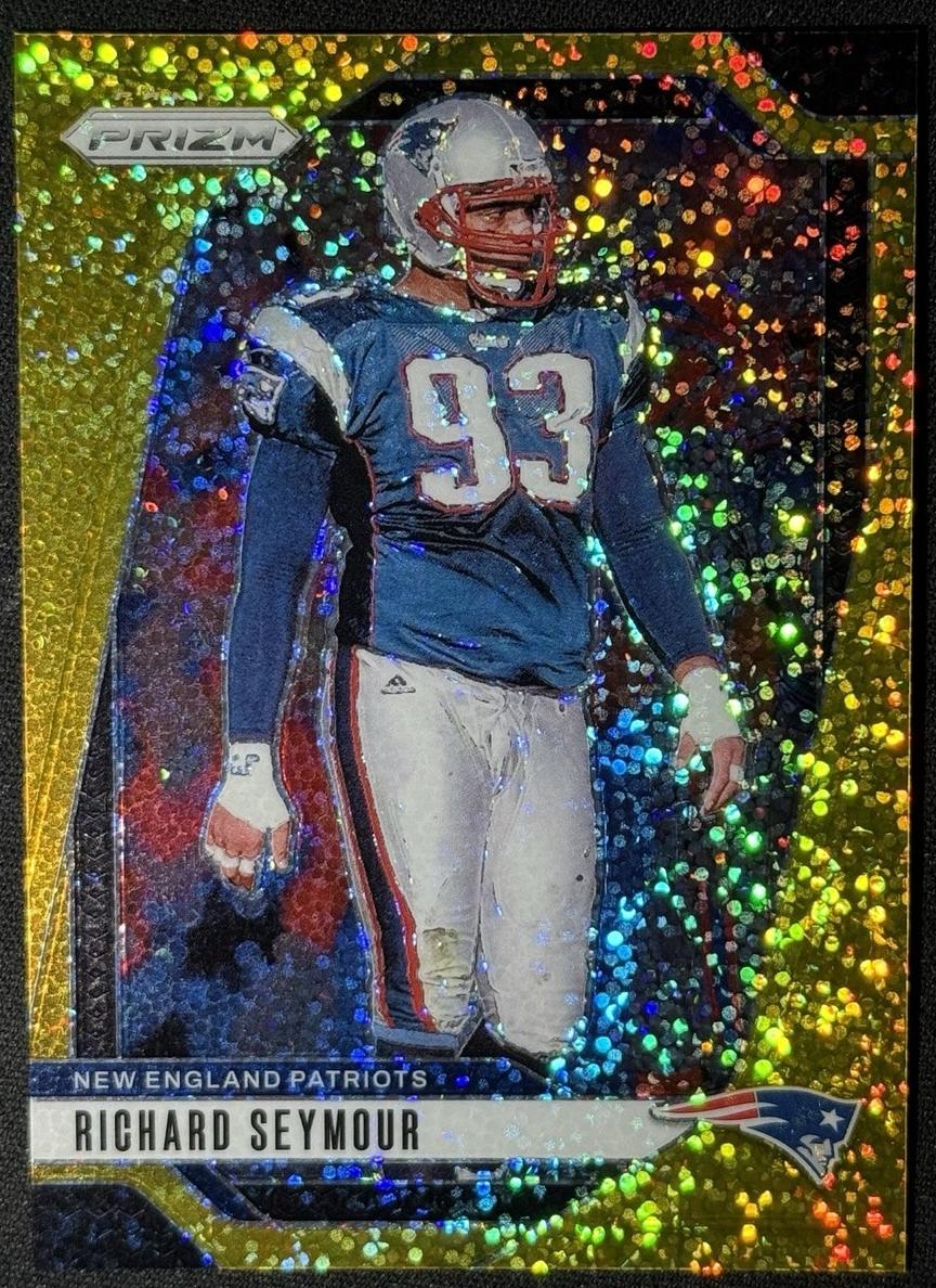2024 Panini Prizm Football Gold Sparkle Richard Seymour #202