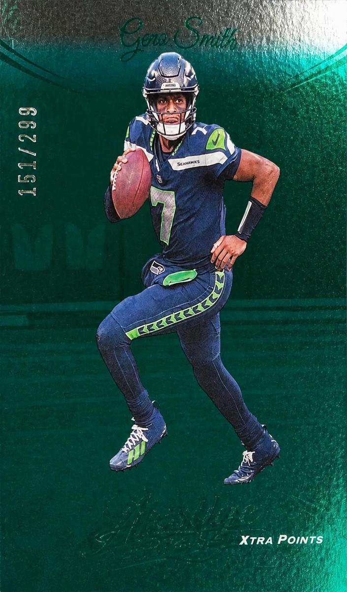 2024 Panini Prestige Football Green Xtra Points Geno Smith #265
