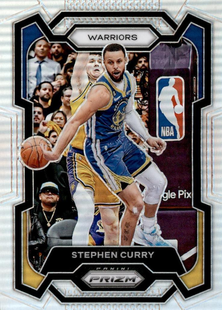 2023 Panini Prizm Basketball Silver Stephen Curry #119