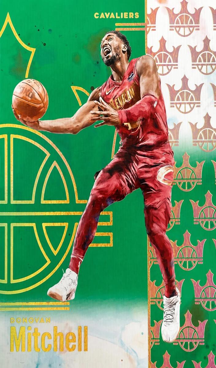 2024 Panini Court Kings Basketball Jade Donovan Mitchell #9