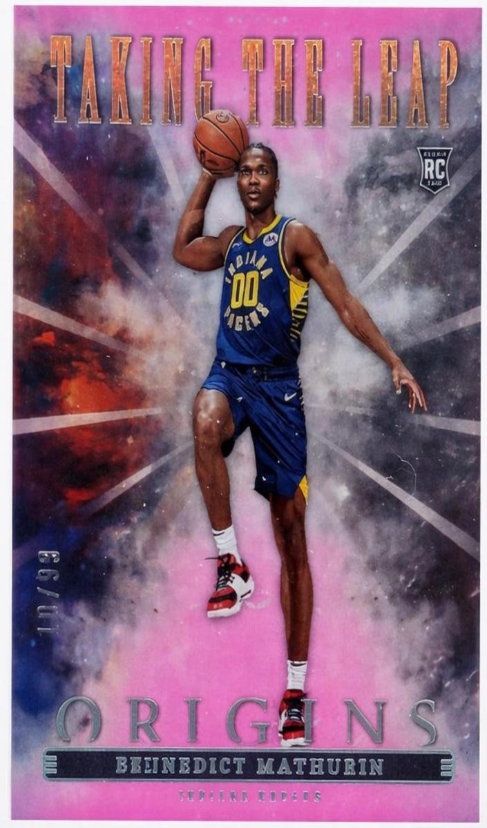 2022 Panini Origins Basketball Pink Bennedict Mathurin #17