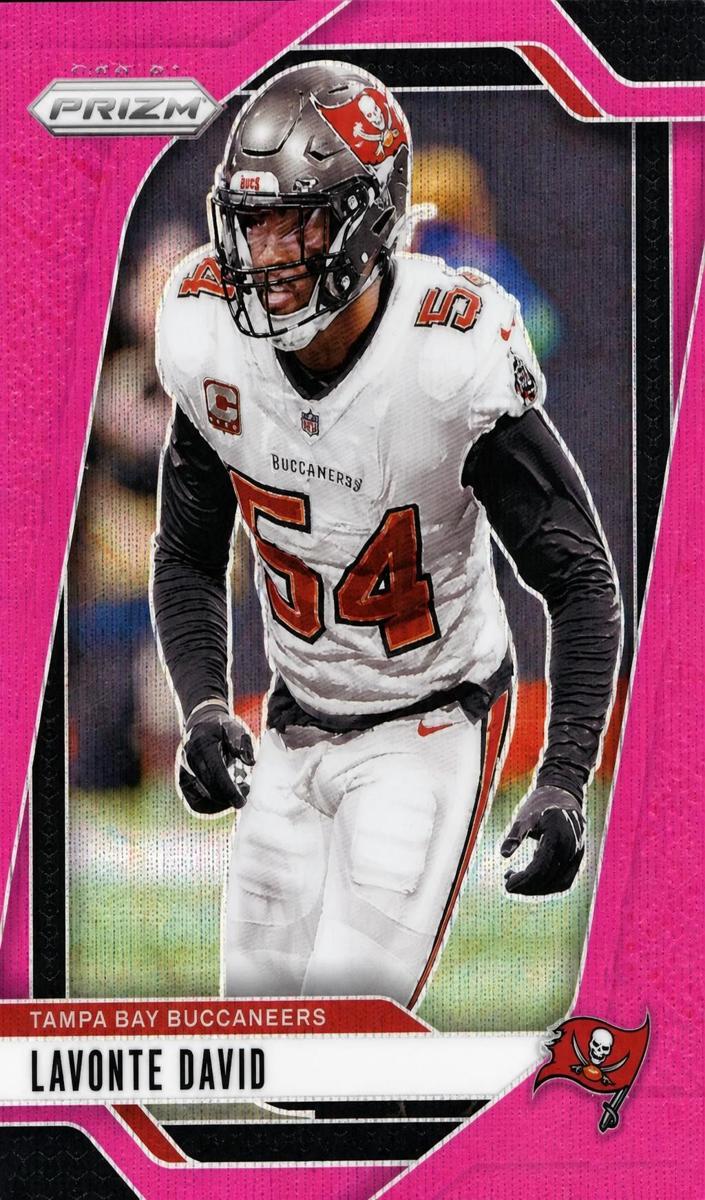 2024 Panini Prizm Football Pink Wave Lavonte David #272