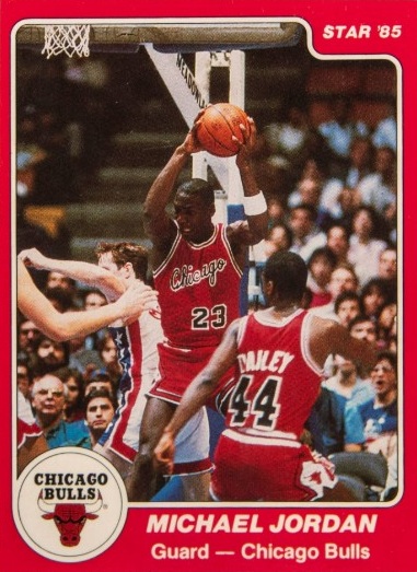 1984 Star Basketball Michael Jordan #101 PSA 8.5