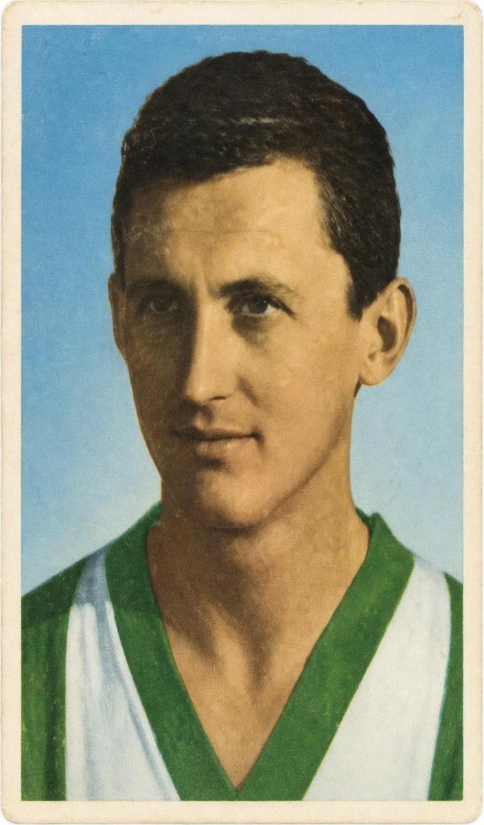 1968 Palirex Campeoes Europeus de Futebol Soccer Florian Albert #264