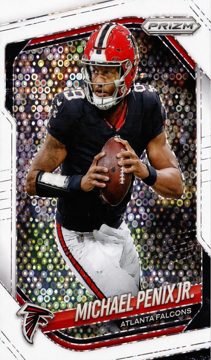 2025 Panini Prizm Football White Disco Michael Penix Jr. #56