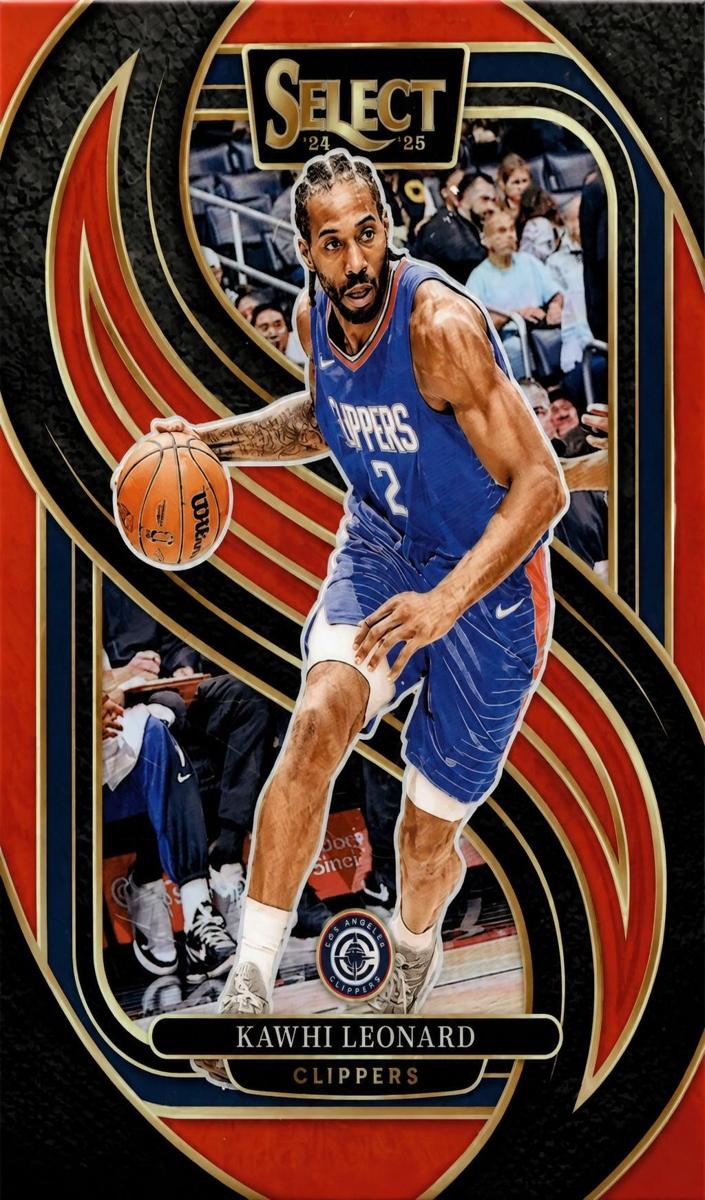 2024 Panini Select Basketball Red Kawhi Leonard #105