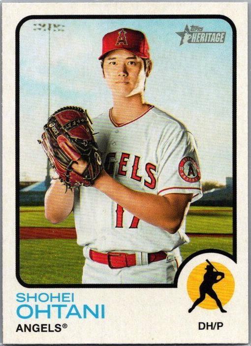 2022 Topps Heritage Baseball Shohei Ohtani #150 RAW Ungraded