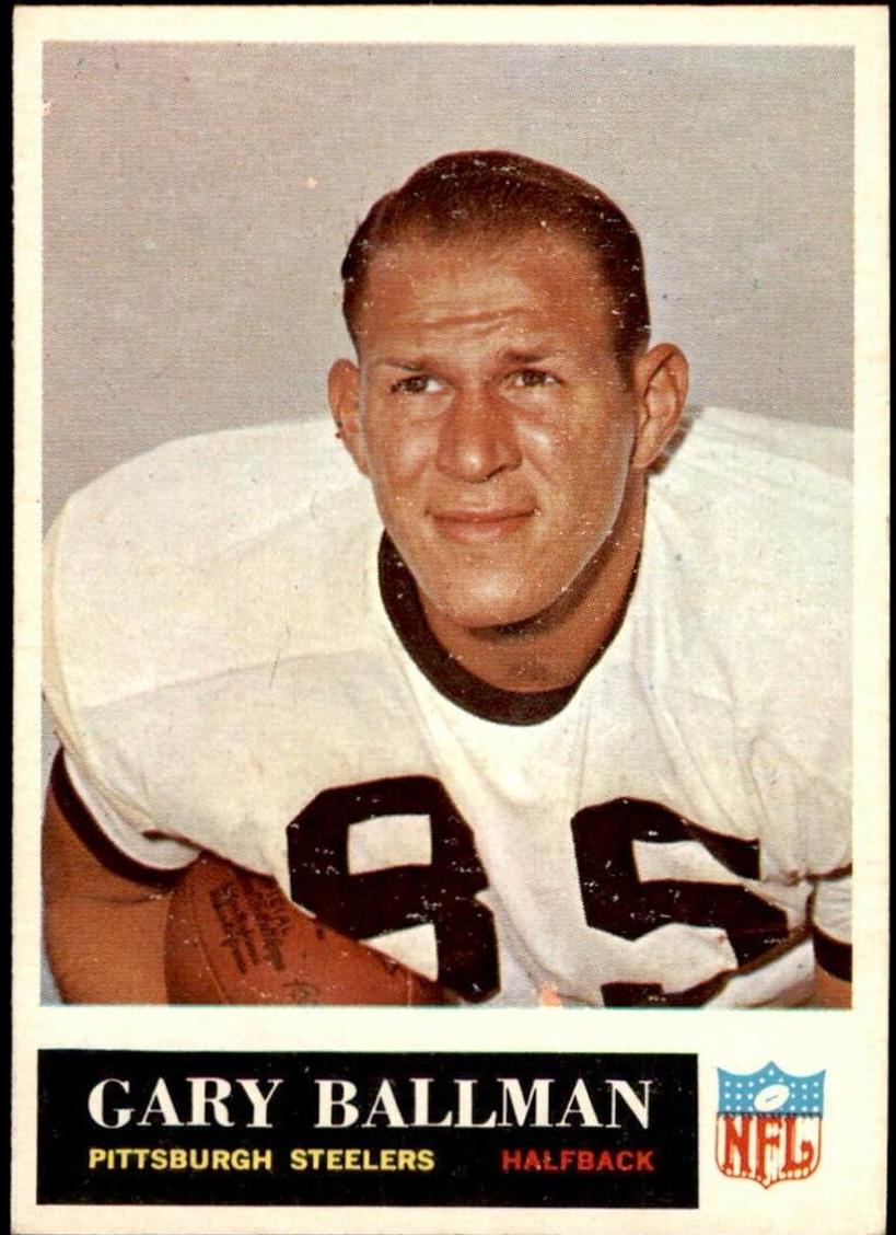 1965 Philadelphia Football Gary Ballman #143