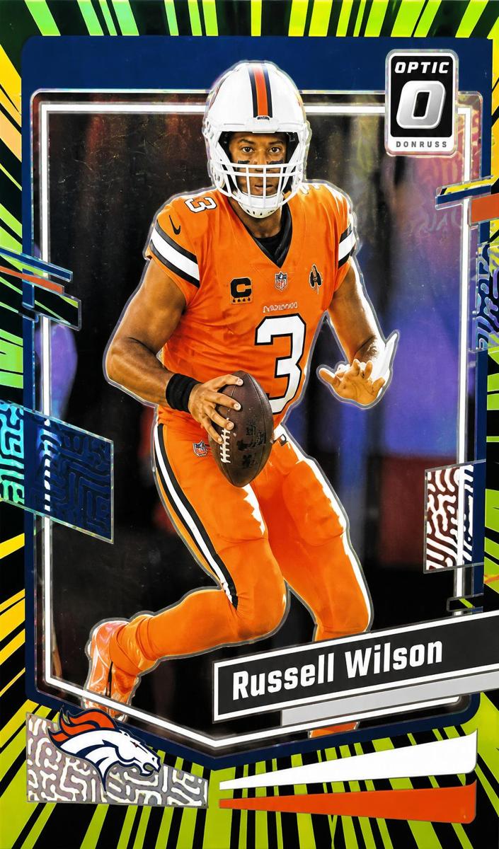 2023 Donruss Optic Football Electricity Russell Wilson #57