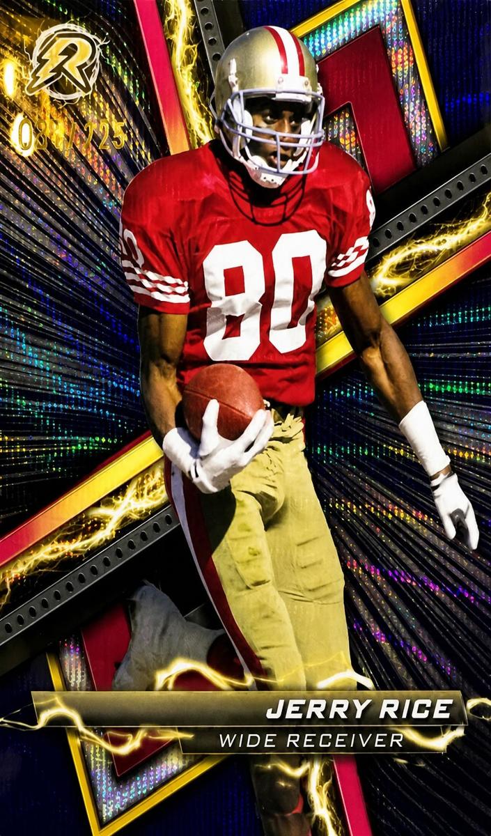 2023 Topps Composite Football Navy Surge Jerry Rice #63