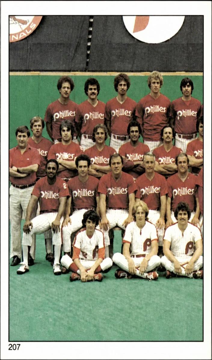 1981 Topps Stickers Baseball National League Pennant Winner #207 PSA 10