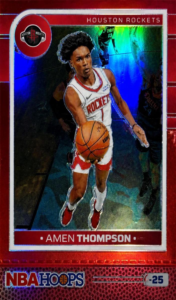 2024 Panini Hoops Basketball Premium Red Amen Thompson #151