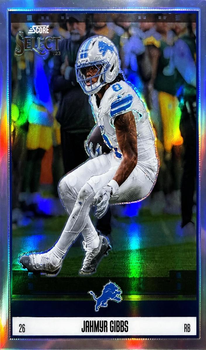 2025 Panini Select Football Prizm Jahmyr Gibbs #4