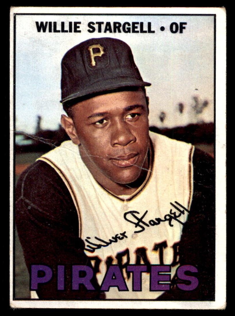 1967 Topps Baseball Willie Stargell #140 PSA 7.5