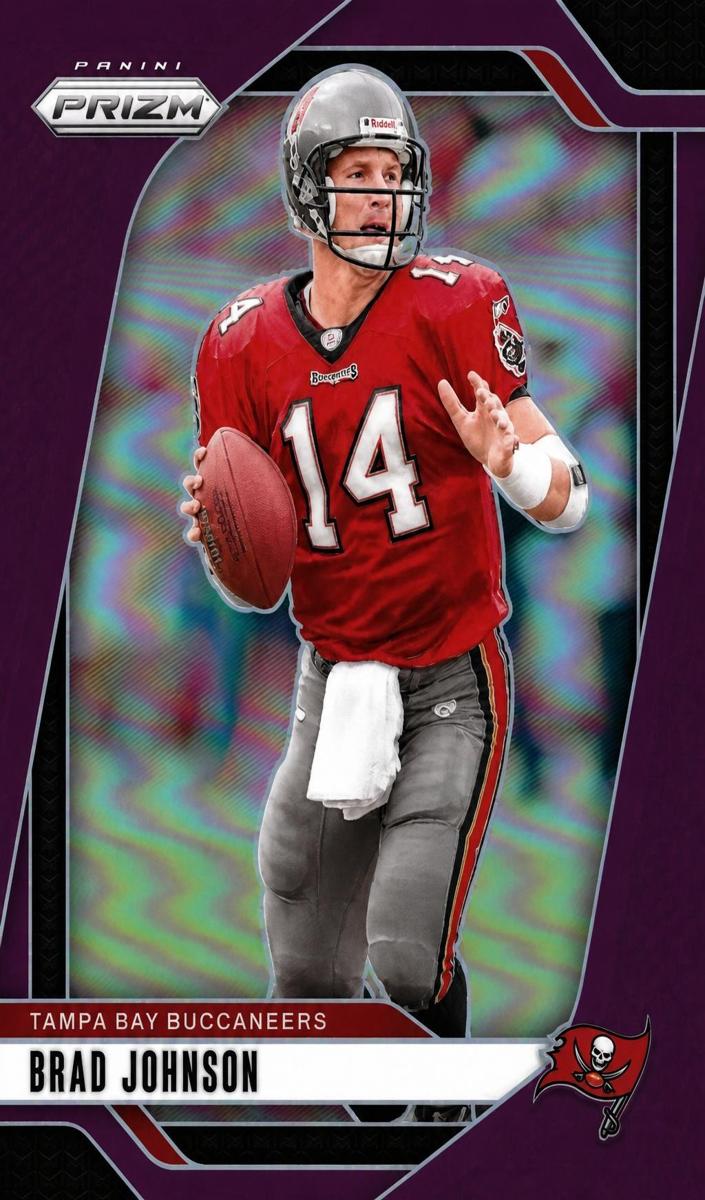 2024 Panini Prizm Football Purple Brad Johnson #274