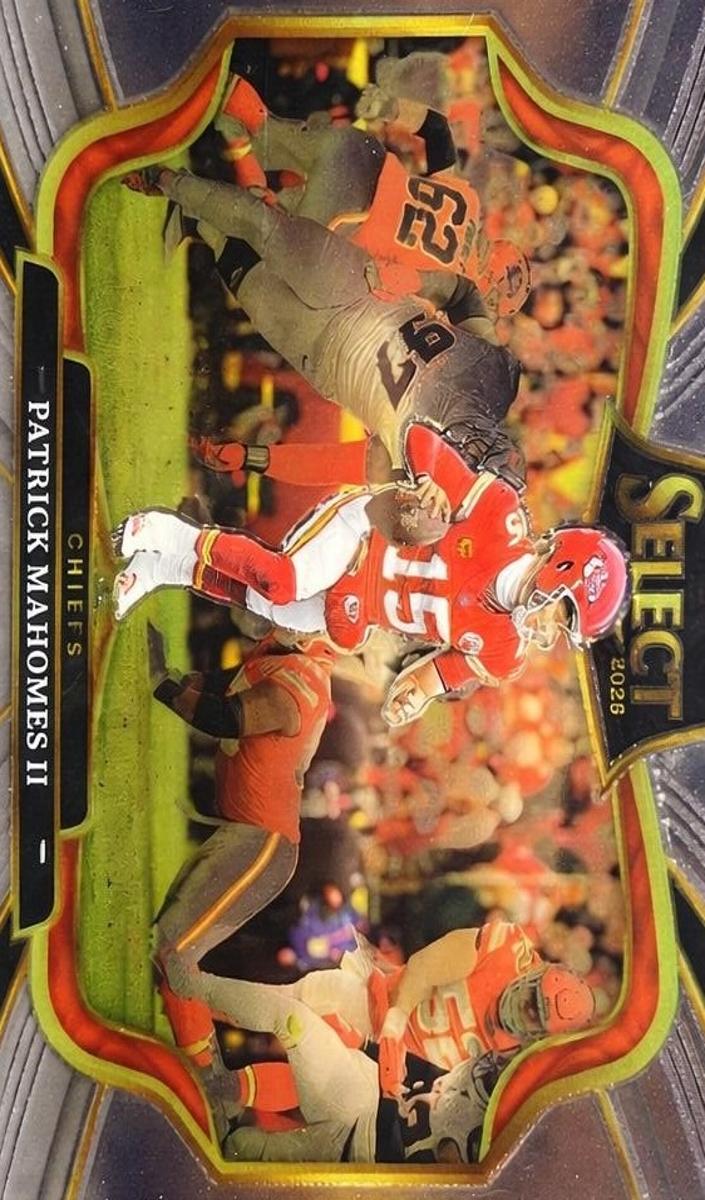 2025 Panini Select Football Patrick Mahomes II #407