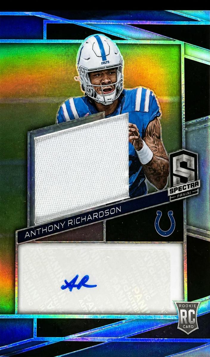 2023 Panini Spectra Football Anthony Richardson #202 PSA 7.5