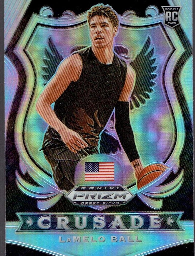 2020 Panini Prizm Draft Picks Basketball Silver LaMelo Ball #83