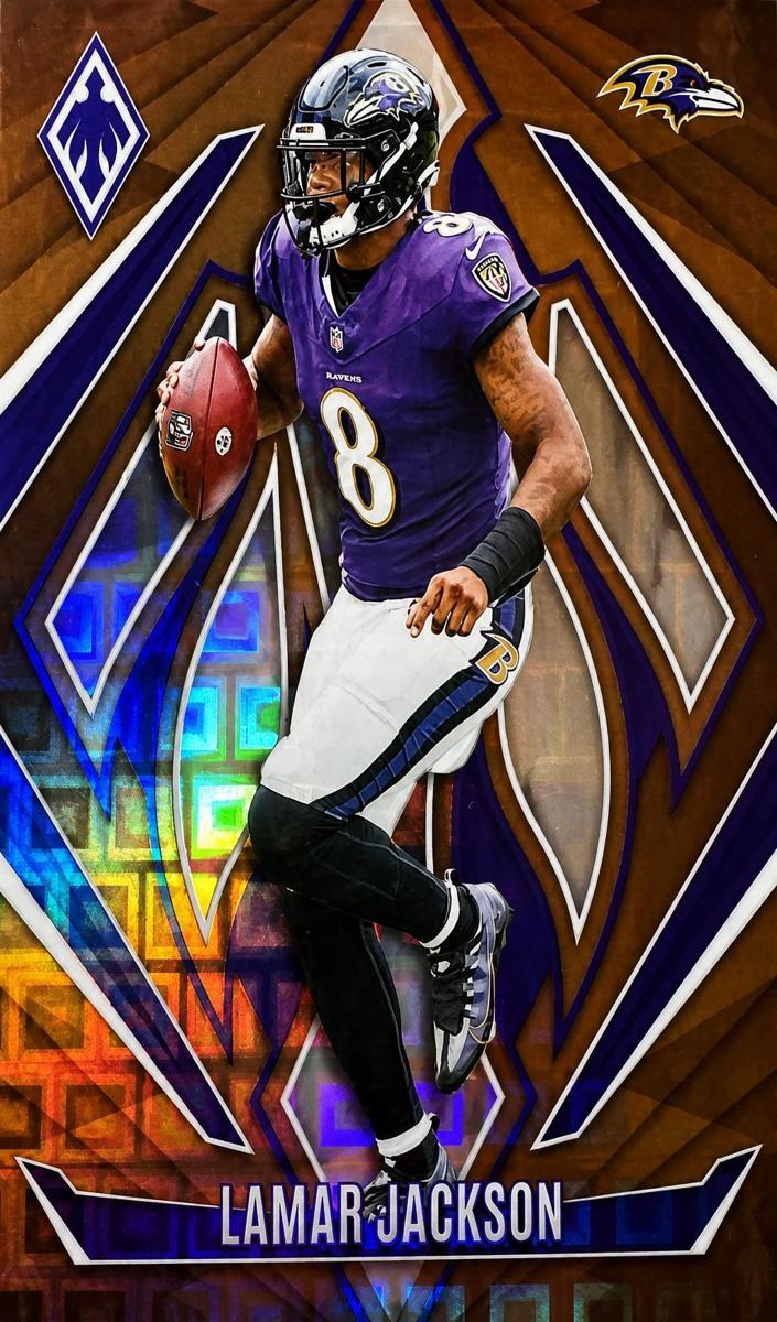 2024 Panini Phoenix Football Bronze Pandora Lamar Jackson #102