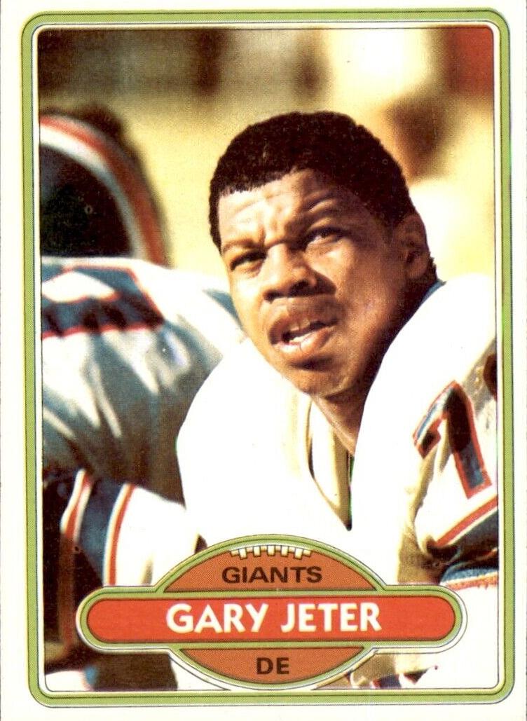 1980 Topps Football Gary Jeter #434