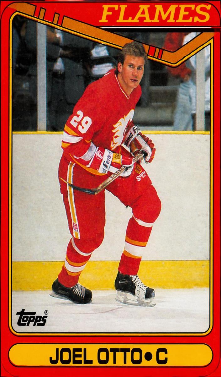 1990 Topps Hockey Joel Otto #369