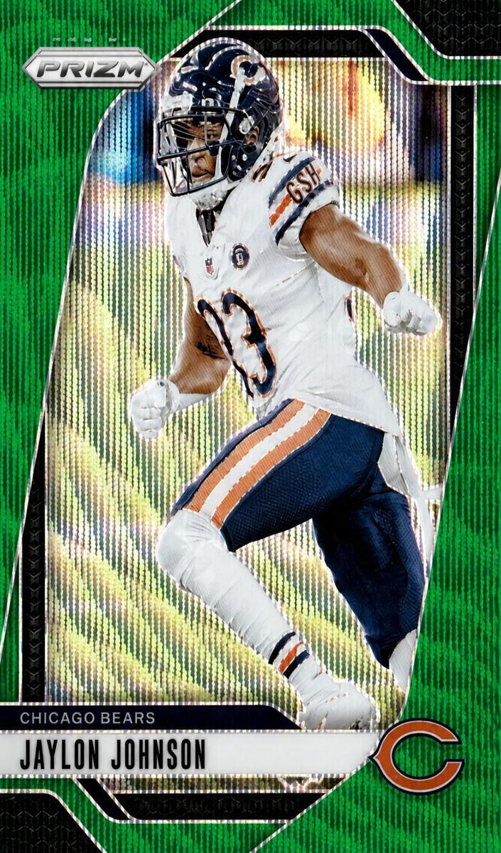 2024 Panini Prizm Football Green Wave Jaylon Johnson #51