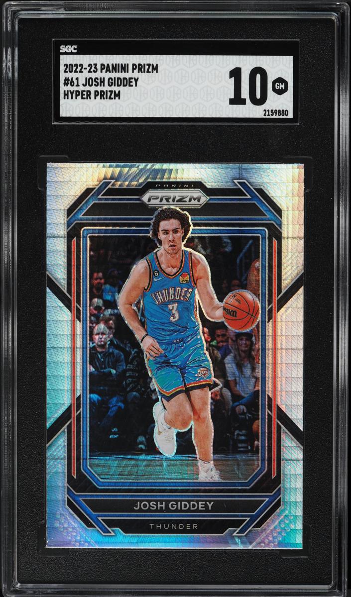 2022 Panini Prizm Basketball Hyper Josh Giddey #61