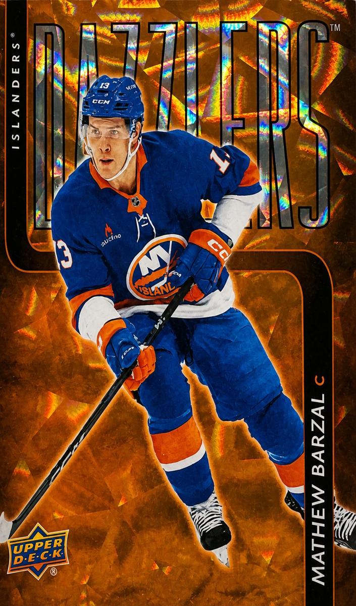2025 Upper Deck Hockey Orange Mathew Barzal #DZ-50