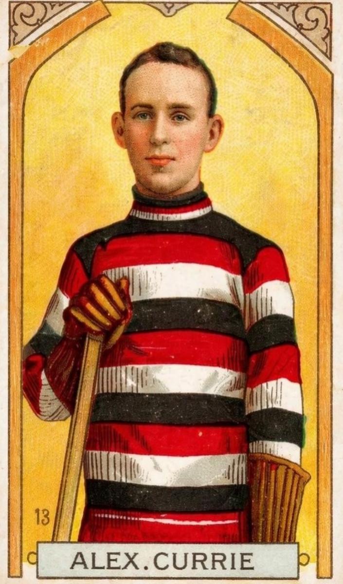 1911 Imperial Tobacco C55 Hockey Alex Currie #13 PSA 6.5