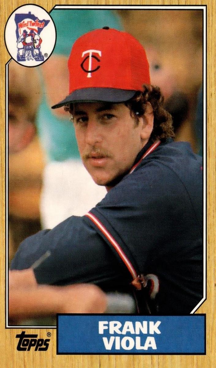 1987 Topps Tiffany Baseball Frank Viola #310 PSA 9