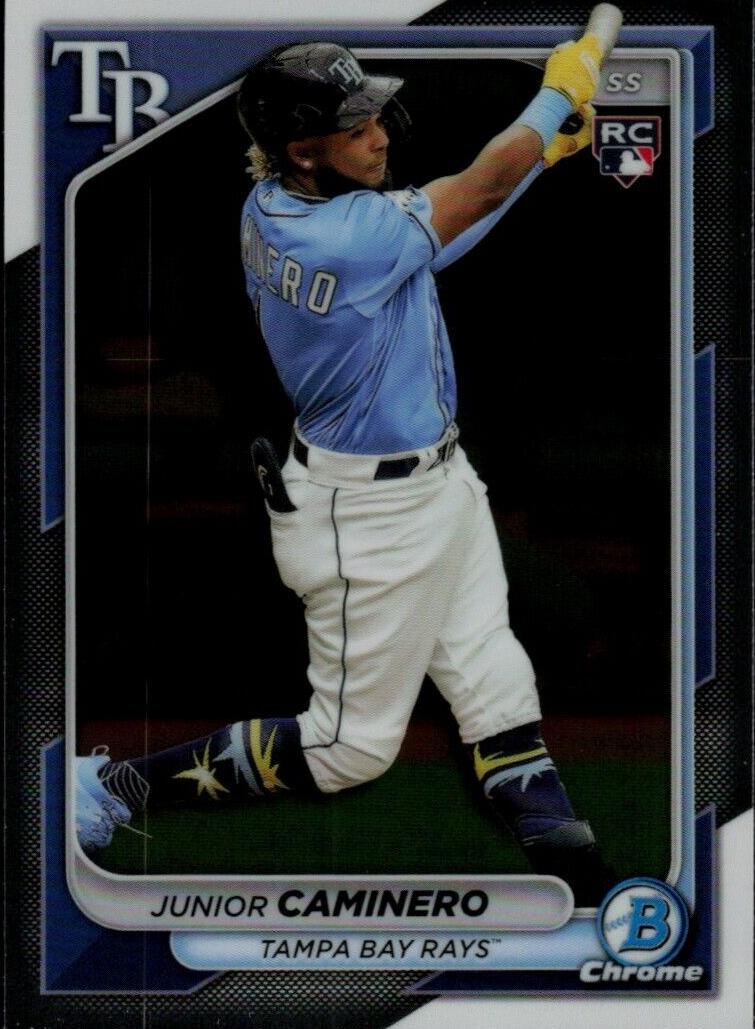 2024 Bowman Chrome Baseball Junior Caminero #56 PSA 9