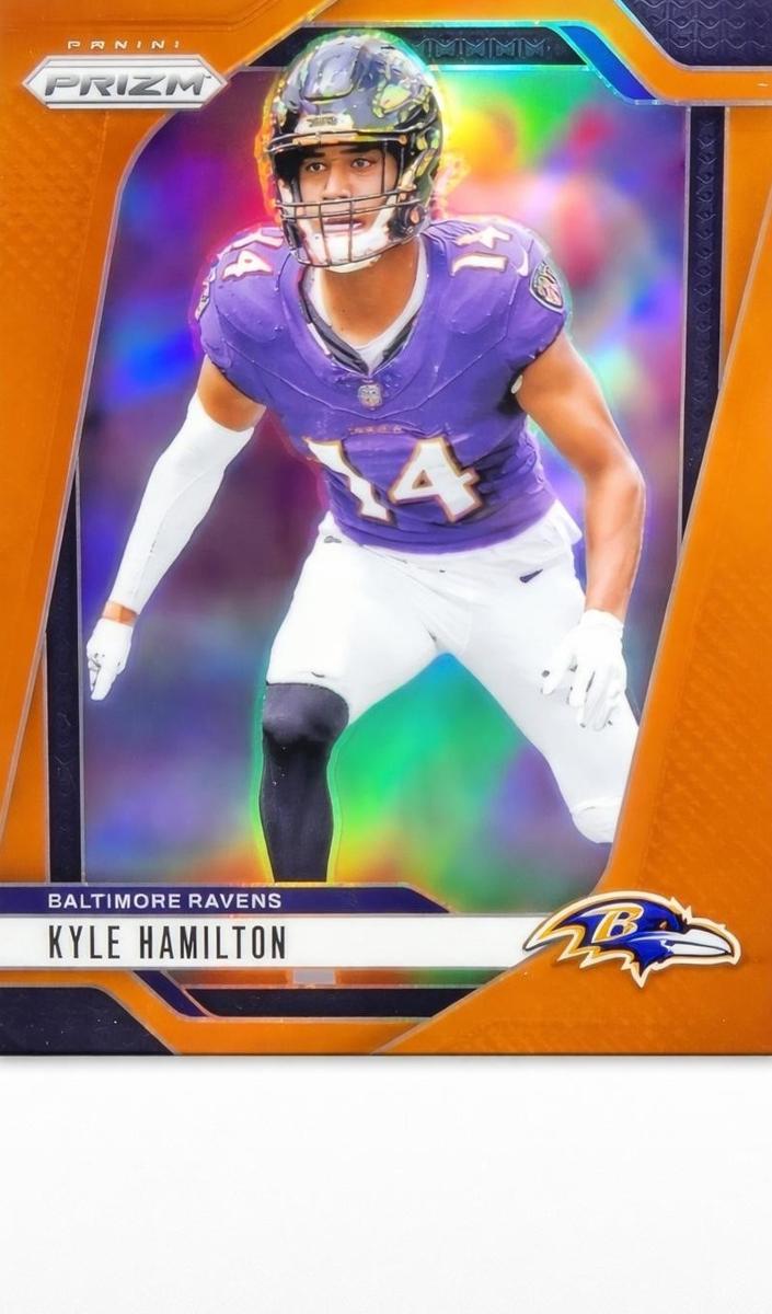 2024 Panini Prizm Football Orange Kyle Hamilton #23