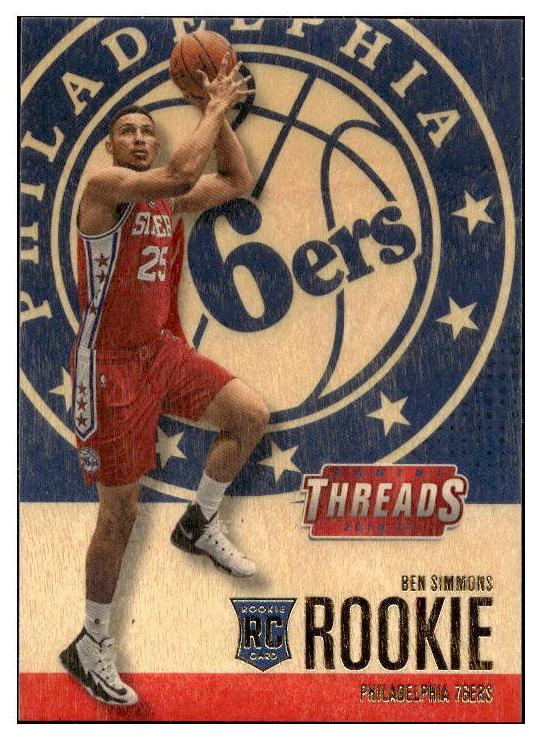 2016 Panini Threads Basketball Ben Simmons #248 PSA 9