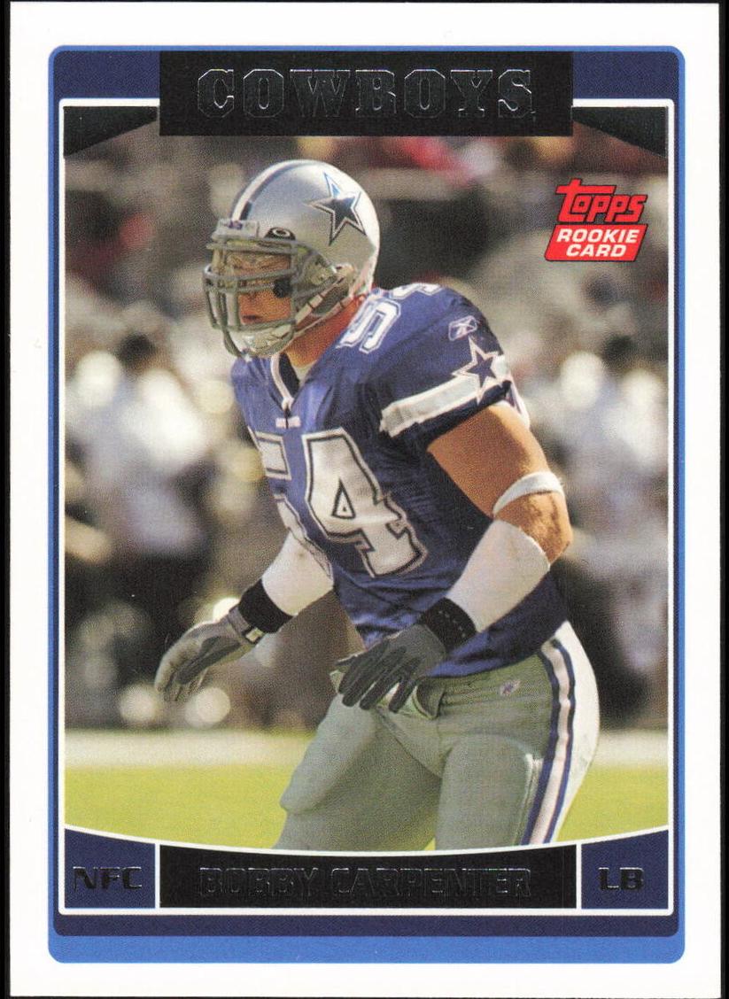 2006 Topps Football Bobby Carpenter #344