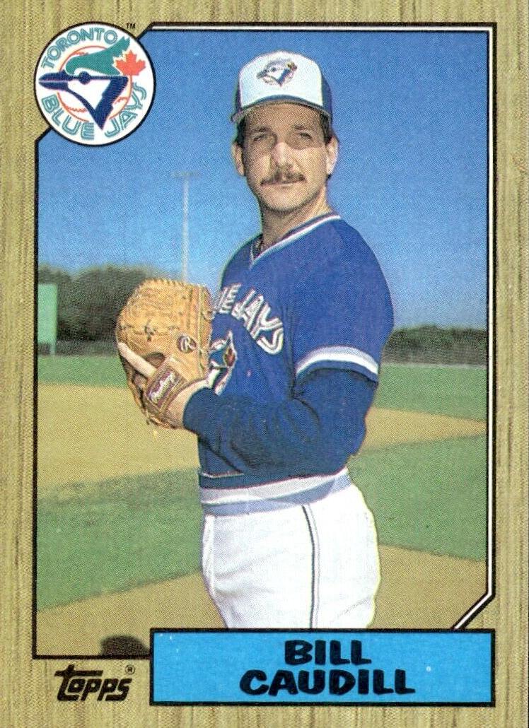 1987 Topps Baseball Bill Caudill #733