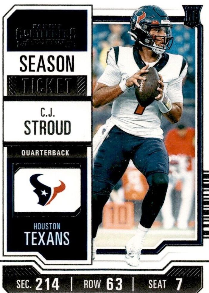 2023 Panini Contenders Football C.J. Stroud #40 PSA 9