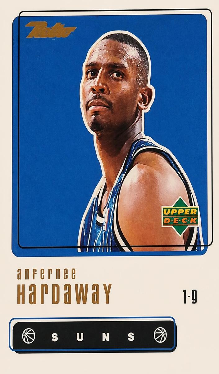 1999 Upper Deck Retro Basketball Anfernee Hardaway #35