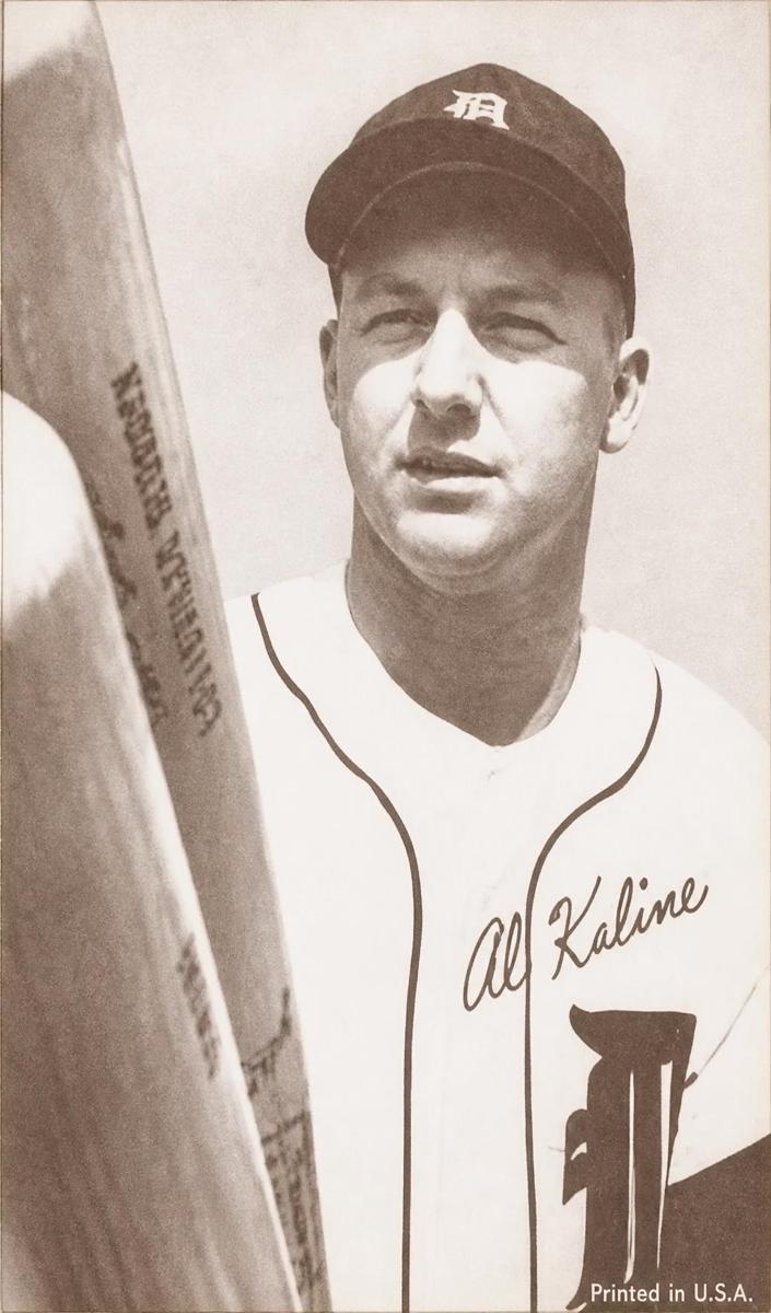 1963 Exhibits Statistic Back Baseball Al Kaline #NNO
