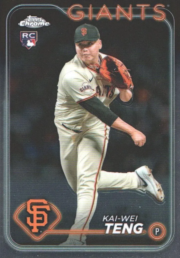 2024 Topps Chrome Update Baseball Kai-Wei Teng #USC102