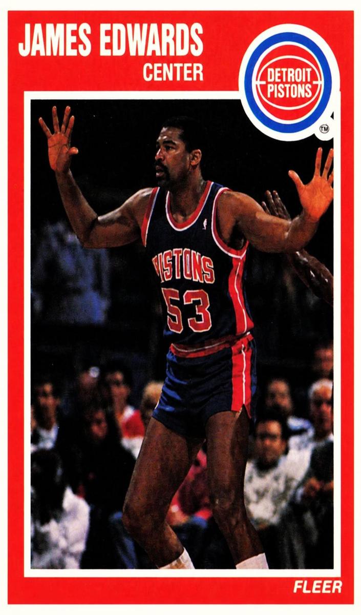 1989 Fleer Basketball James Edwards #46 PSA 10