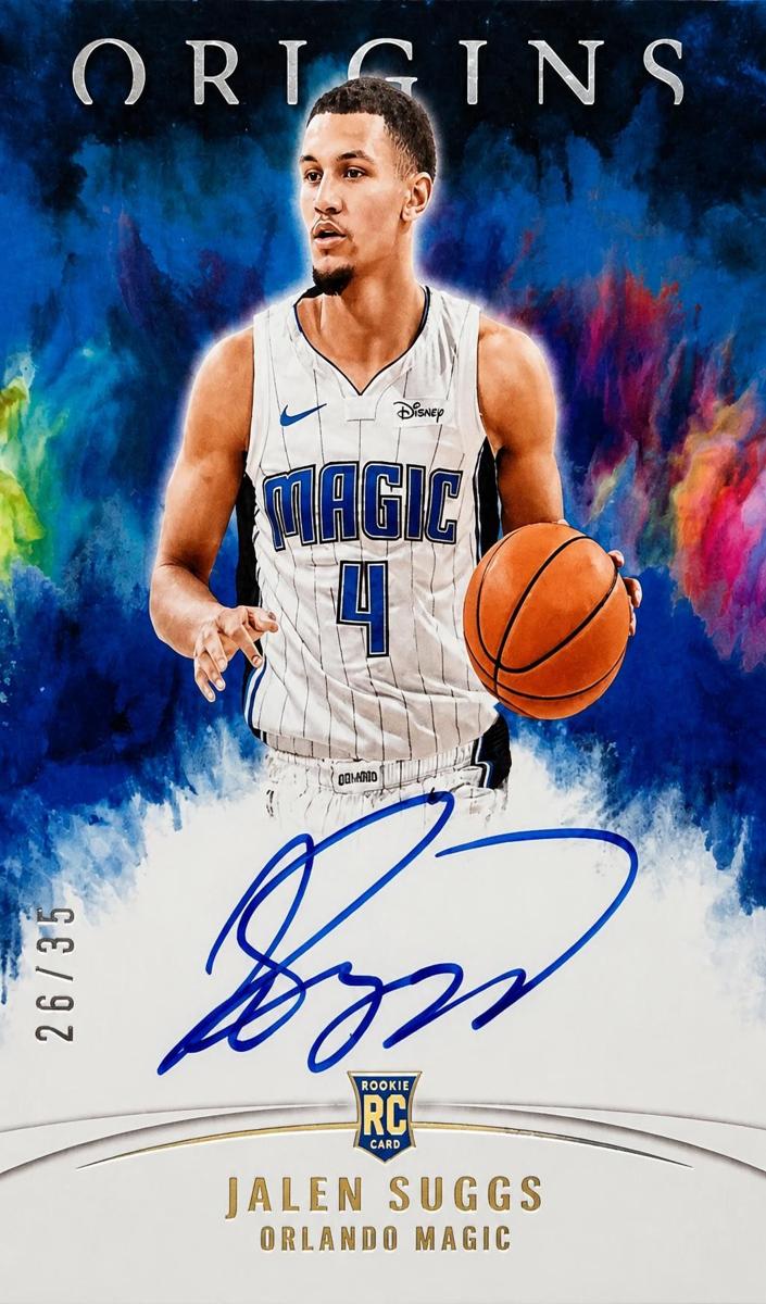2021 Panini Origins Basketball Blue Jalen Suggs #RA-SUG