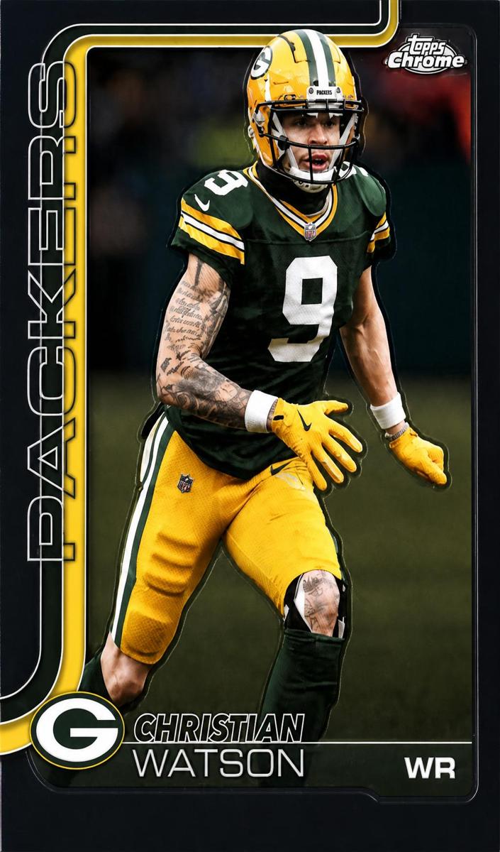 2025 Topps Chrome Football Christian Watson #112