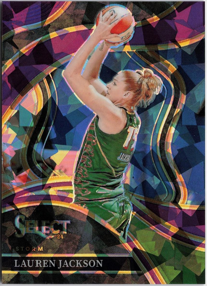 2024 Panini Select WNBA Basketball Purple Ice Lauren Jackson #236