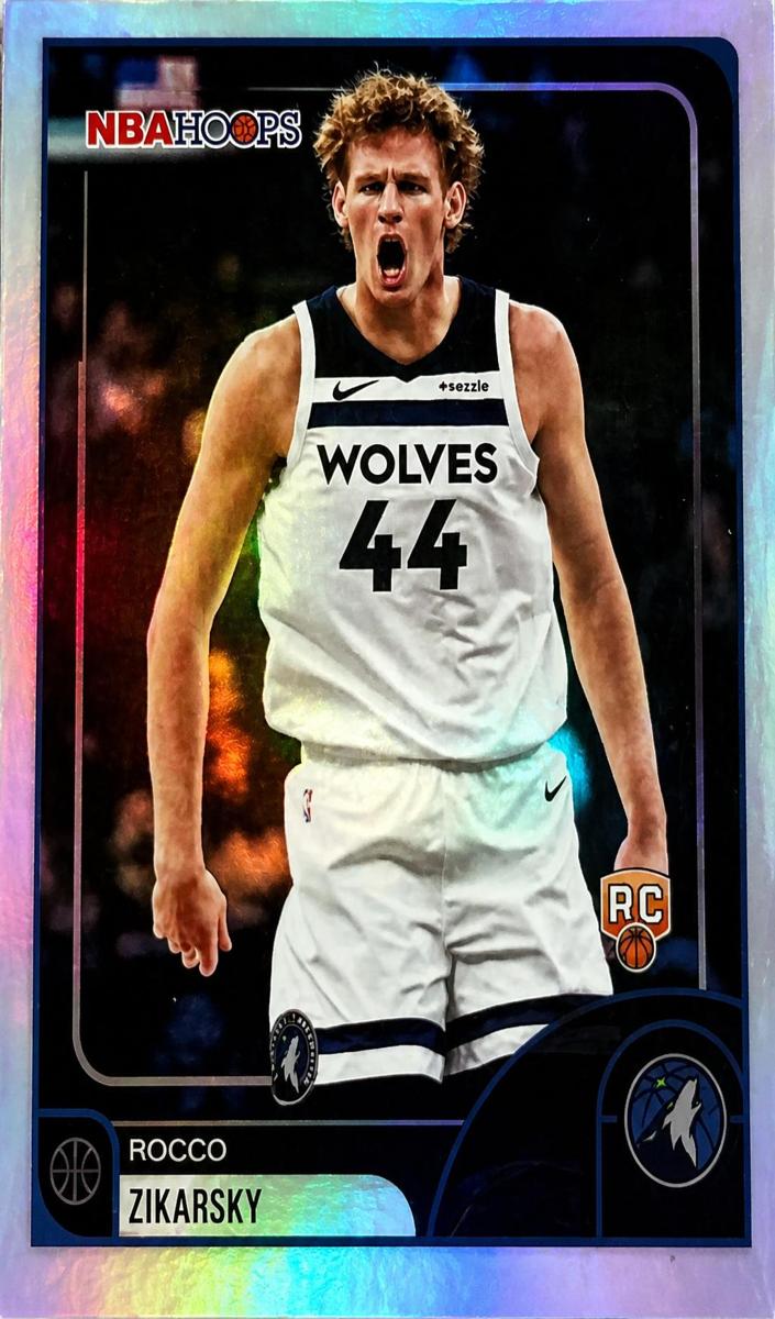 2025 Topps NBA Hoops Basketball Rocco Zikarsky #169
