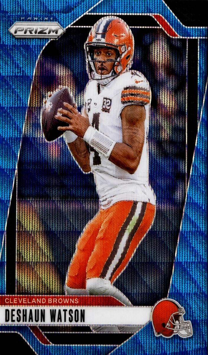 2024 Panini Prizm Football Blue Wave Deshaun Watson #64